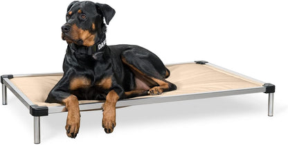 K9 Ballistics Chew Proof Armored Padded Dog Crate Bed, Virtually Indestructible, Legs Included