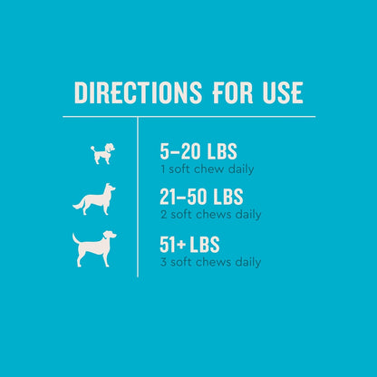 VetIQ Advanced Hip & Joint Chews For Dogs, 60 Count, Chicken Flavored Supplements Made with