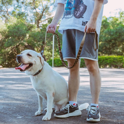 EXCELLENT ELITE SPANKER Tactical Bungee Dog Leash Military Adjustable Dog Leash Quick Release