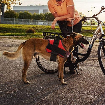Bolux Dog Harness, No-Pull Reflective Dog Vest, Breathable Adjustable Pet Harness with Handle for