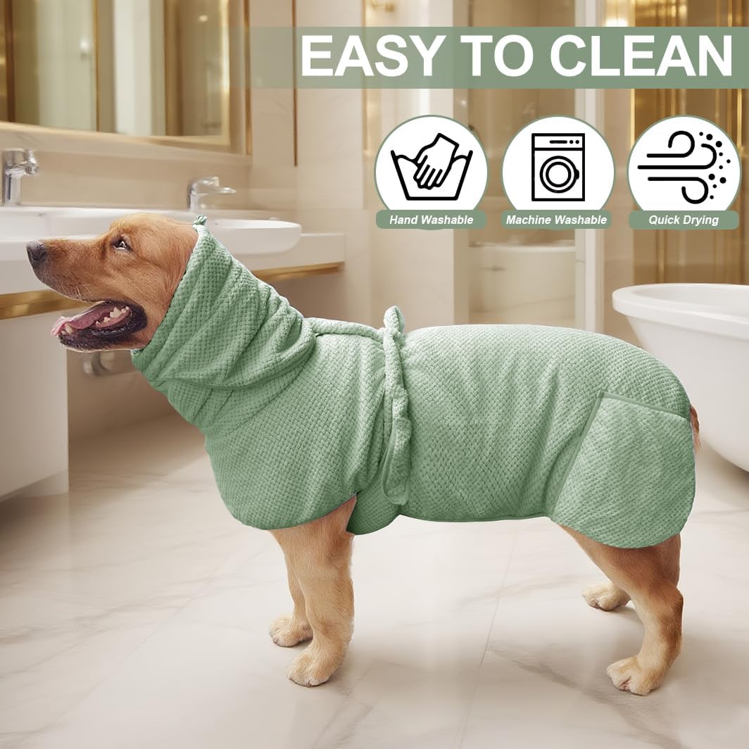 Giant Dog Bath Bubble, Quick Drying Super Absorbent Used for After Bathing, Warm Dog Towels