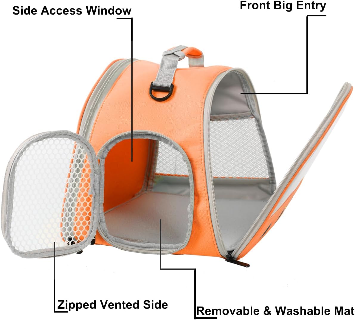 Guinea Pig Carrier,Guinea Pig Carrier for 2,Reptile Travel Carrier for Lizards Sugar Glider