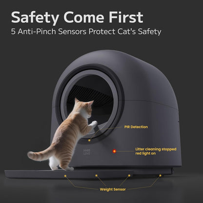 L1 Self-Cleaning Litter Box Automatic Electronic Hands-Free Smart Robot self Cleaning Litter Box