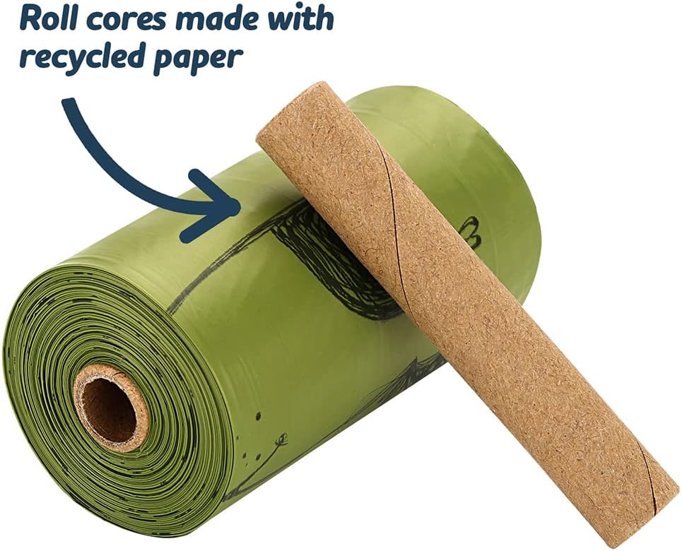 Ley's Dog Poop Bags 135 Count, Biodegradable Poop bags Extra Thick Strong, Eco-Friendly Dog Waste