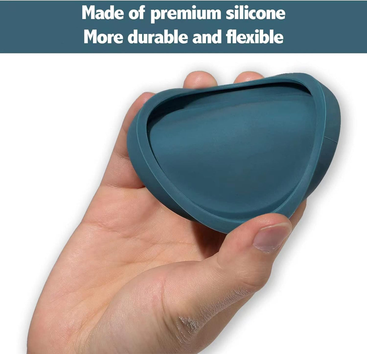 OHMO 3 Pack Small Cat Food Can Lids, Silicone Pet Food Can Lids Covers for 3 oz 2.5 oz Cat Food