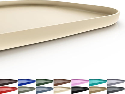 Silicone Pet Feeding Mat with Raised Edge for Food and Water, Dog Bowl Mats, Cat Bowls Placemat