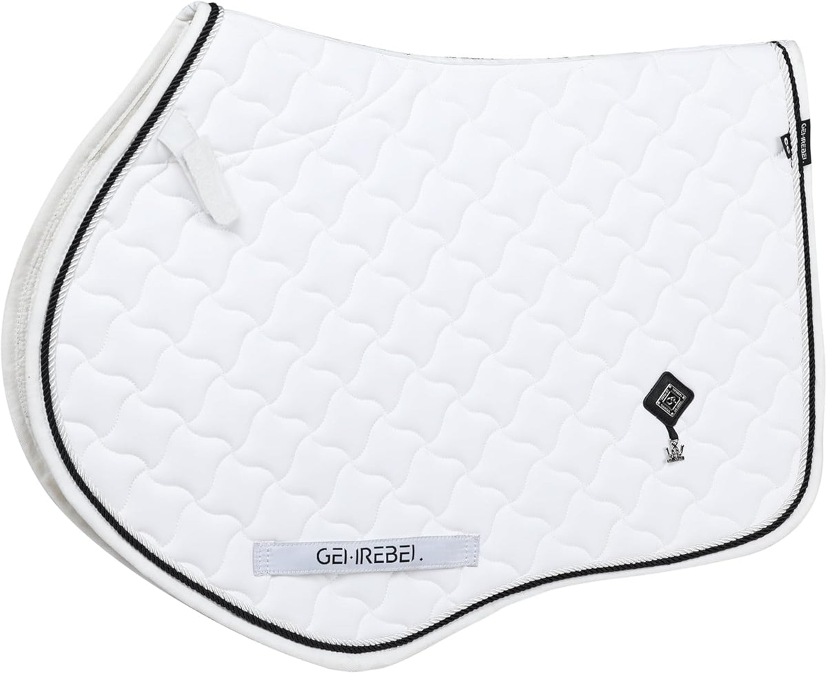 Close Contact Non-Slip Design Horse Riding Pad Moisture-Wicking Shock Absorbing English Saddle Pad