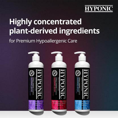 HYPONIC Grooming Artist Shampoo - Hypoallergenic Pet Shampoo for Groomers (Hand Scissoring & Volume