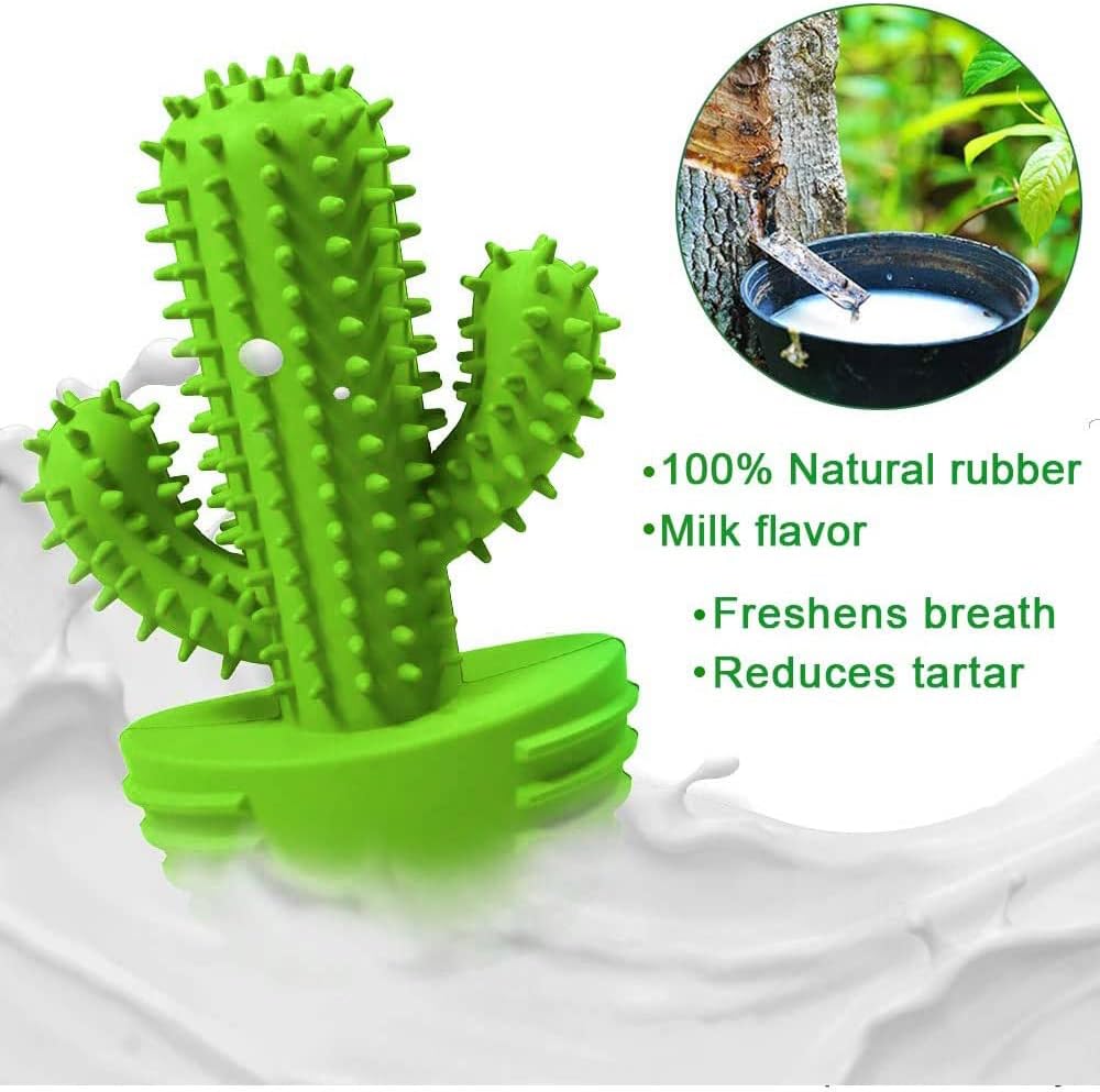 Dog Chew Toys, Toothbrush Stick Teeth Cleaning Brush Dental for Small Medium Large Dog, Rubber