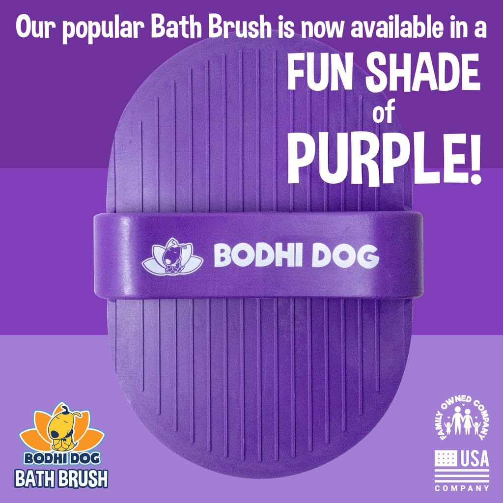 Bodhi Dog Shampoo Brush - Pet Grooming & Bath Supplies for Dogs and Cats - Bath Brush for Long &