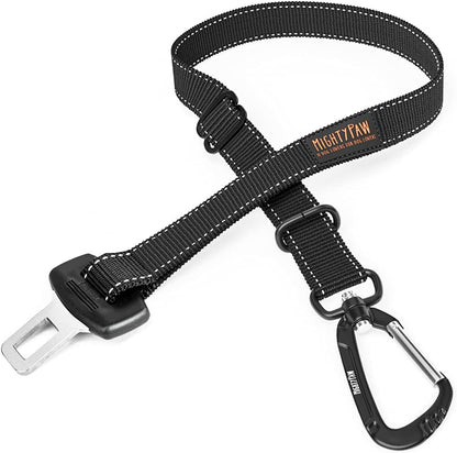 Mighty Paw Dog Seat Belt for Car - Safe Distraction Free Driving, Heavy-Duty Design with Aviation