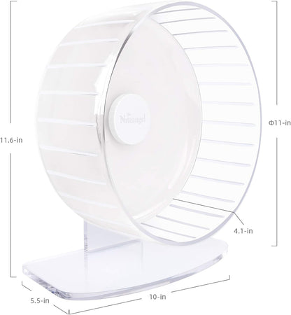 Niteangel Super-Silent Hamster Exercise Wheels: - Quiet Spinner Hamster Running Wheels with