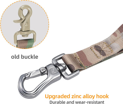 EXCELLENT ELITE SPANKER Bungee Dog Leash Tactical Nylon Adjustable Tactical No Pull Leads Rope for