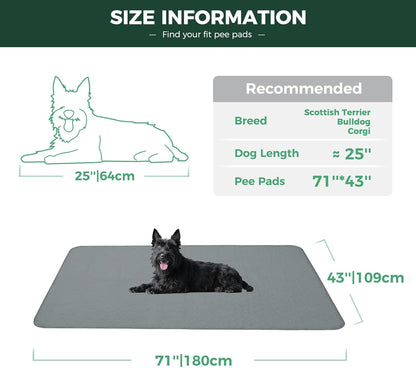 FXW Washable Pee Pads for Dogs, Puppy Pads with Super Absorbent, Specifically Designed for FXW