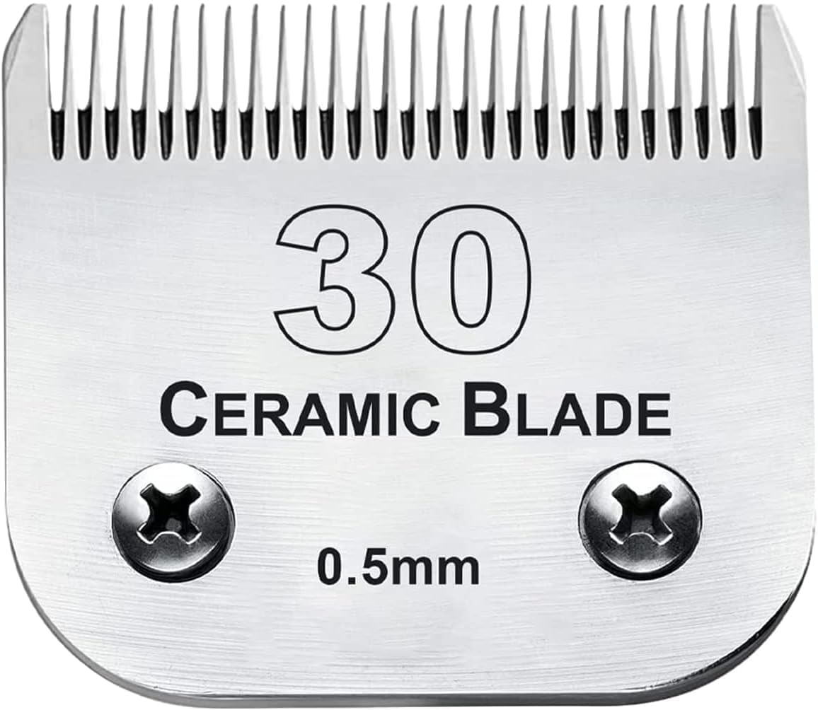 #30 Blade Dog Grooming Clipper Replacement Blades Compatible with Andis/Wahl/Oster Dog