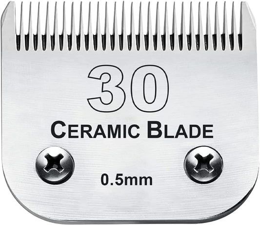 #30 Blade Dog Grooming Clipper Replacement Blades Compatible with Andis/Wahl/Oster Dog
