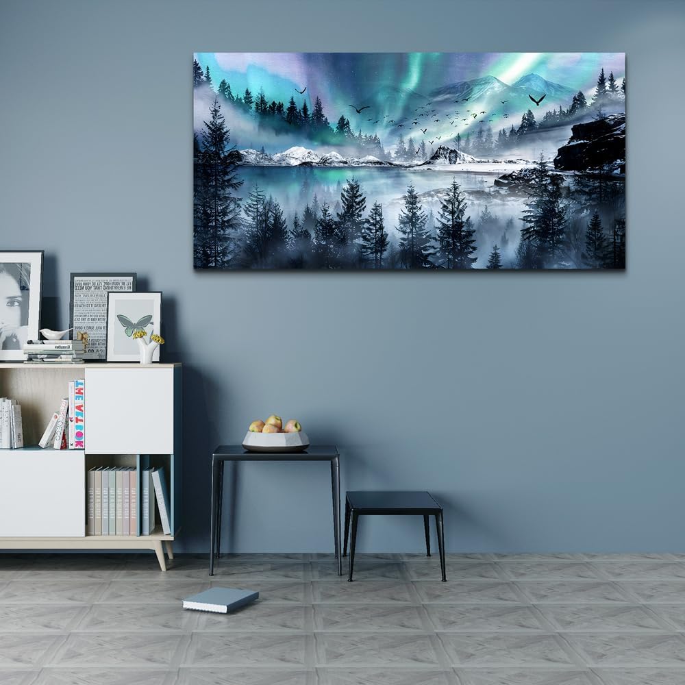 hyidecorart Modern Canvas Wall Art For Office Large Wall Decorations For Living Room Stretched And