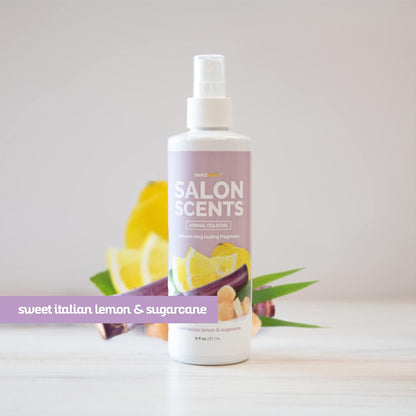 Bark2Basics Salon Scents Pet Grooming Cologne - 8 oz, Natural Professional Perfume for Dogs and
