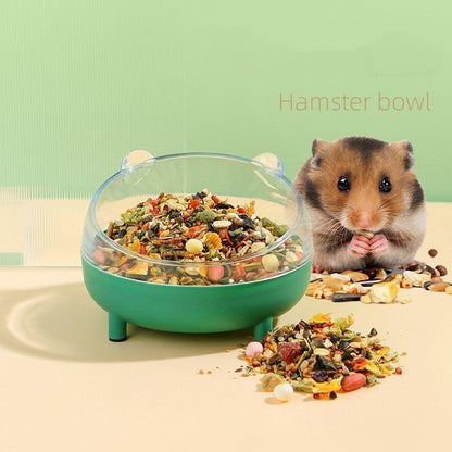 Meow&Woof Hamster Sand Bath Container, Large Sandbox Toilet Gerbil Batheoom, Tiny Chinchilla Dust