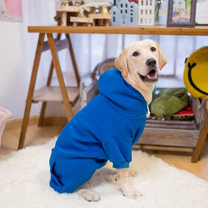 KOOLTAIL Basic Dog Hoodie - Soft and Warm Dog Hoodie Sweater with Leash Hole and Pocket, Dog Winter