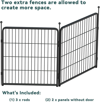 FXW Rollick Unleashed Dog Playpen for Indoor, Yard, RV Camping, 32 inch 2 Panels for Small and