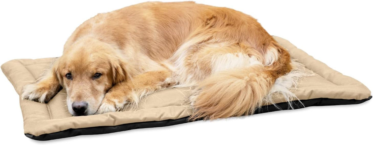 K9 Ballistics Tough Ripstop Dog Crate Pad - Durable & Machine Washable with Non-Skid Bottom and