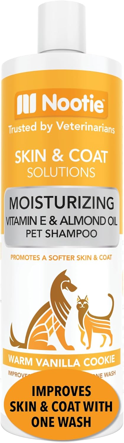 Nootie - Pet Shampoo for Sensitive Skin - Revitalizes Dry Skin & Coat - Natural Ingredients