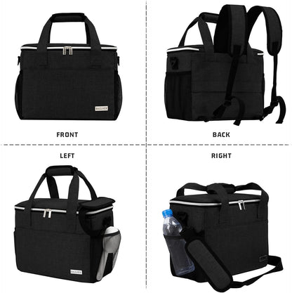 BAGLHER Dog Travel Bag Backpack Pet Supplies Backpack Pet Accessories Storage Bag 5-Piece Set with