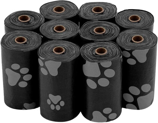 Best Pet Supplies Dog Poop Bags (240 Bags) for Waste Refuse Cleanup, Doggy Roll Replacements for