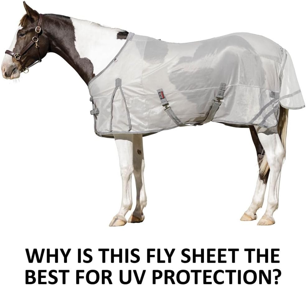 Schneiders Soft Interlock Mesh II Horse Fly Sheets | Superior UV & Insect Protection | Versatile