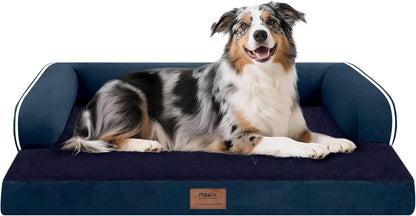 Extra Large Dog Bed-Orthopedic Waterproof XL Dog Bed for XLarge Extra Big Dogs - Foam Couch Sofa