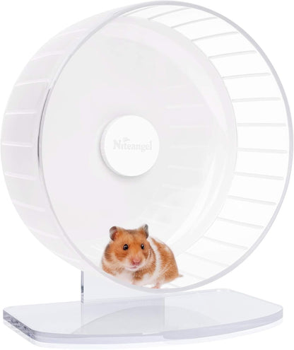 Niteangel Super-Silent Hamster Exercise Wheels: - Quiet Spinner Hamster Running Wheels with