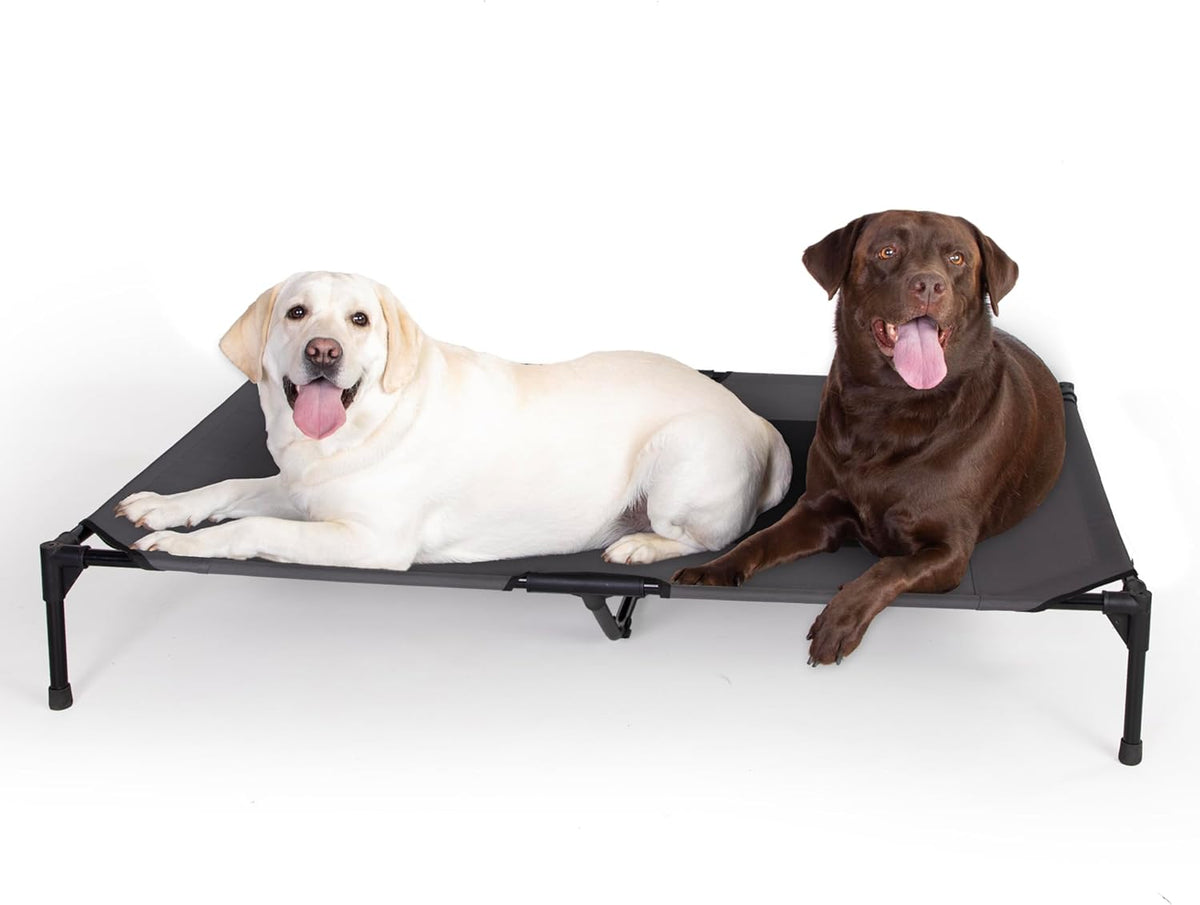 K&H Pet Products Outdoor Elevated Dog Cot, Breathable Cooling Elevated Cot Hammock Pet Bed for XL