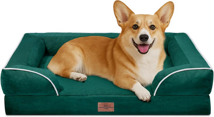 Comfort Expression Medium Dog Beds Waterproof Orthopedic Foam Dog Sofa Beds for Medium Large Dogs