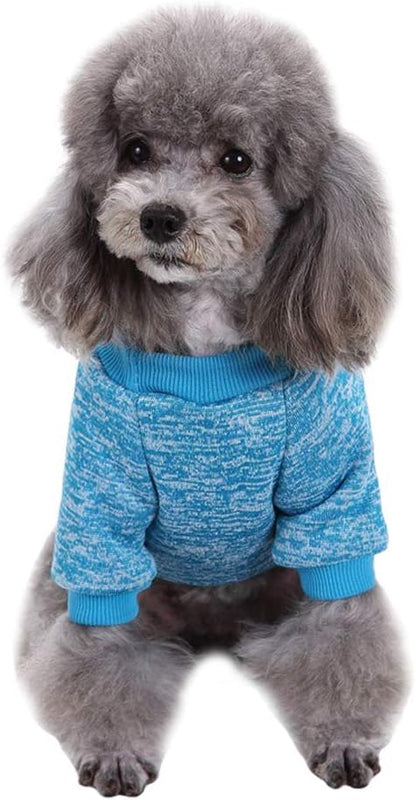 Jecikelon Dog Clothes Dogs Sweater Soft Puppies Clothing Winter Puppy Sweaters Warm Outfit for Dogs