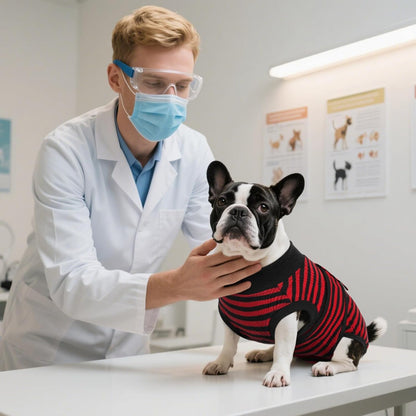 Kuoser Recovery Suit for Dogs Cats After Surgery, Professional Pet Recovery Shirt Dog Abdominal