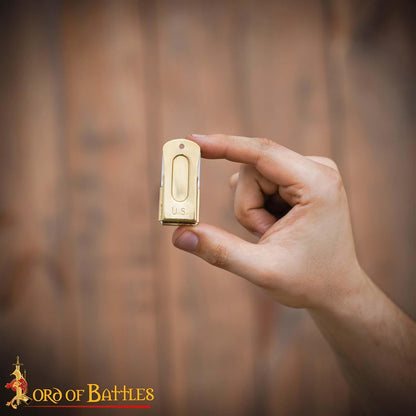 Lord of Battles Pack of 2 U.S. D-Day Paratrooper Brass Cricket Clicker – Historical Reenactment