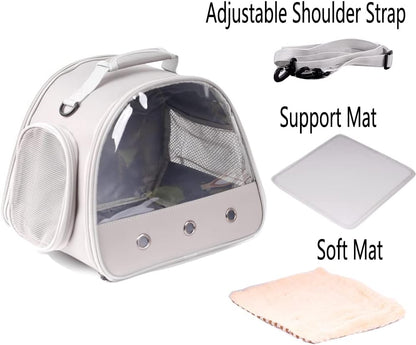 Bearded Dragon Carrier,Lizards Carrier, Small Animal Travel Carrier for Hedgehog Rat Parrot Bird