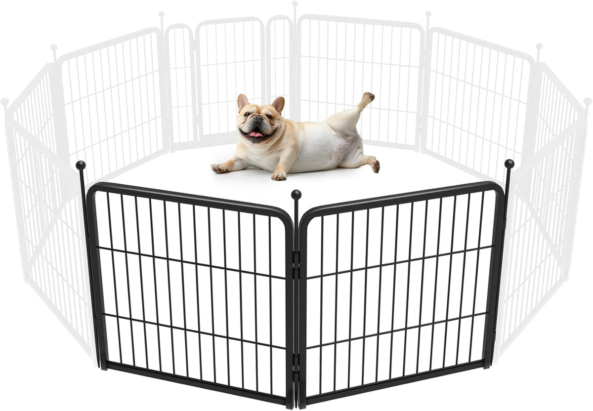 FXW Rollick Unleashed Dog Playpen for Indoor, Yard, RV Camping, 24 inch 2 Panels for Small and