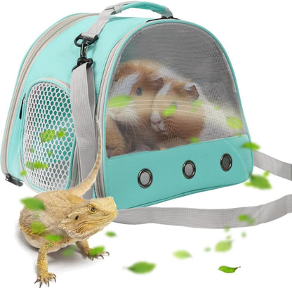 Guinea Pig Carrier,Guinea Pig Carrier for 2,Ventilation Carrier for Bearded Dragon,Reptile Travel