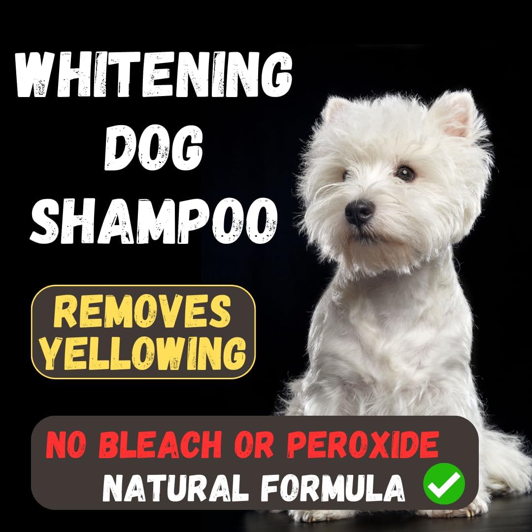 KELEBS 3 Bars - Whitening Dog Shampoo Bar with Charcoal – White Dog Shampoo with Natural