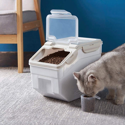 WINIAER Airtight Food Storage Containers, Large Capacity Pet Food Storage Container, Kitchen Pantry