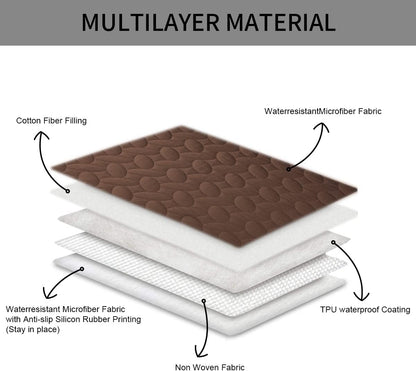 Ameritex Pet Bed Cover Dog Bed Blanket for Sofa and Furniture Waterproof New Pattern Design (30x70