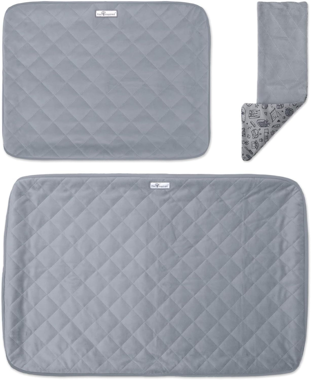Paw Inspired Fitted Fleece Cage Liner Set for Ferret Nation, Critter Nation Single Unit (Bottom Pan