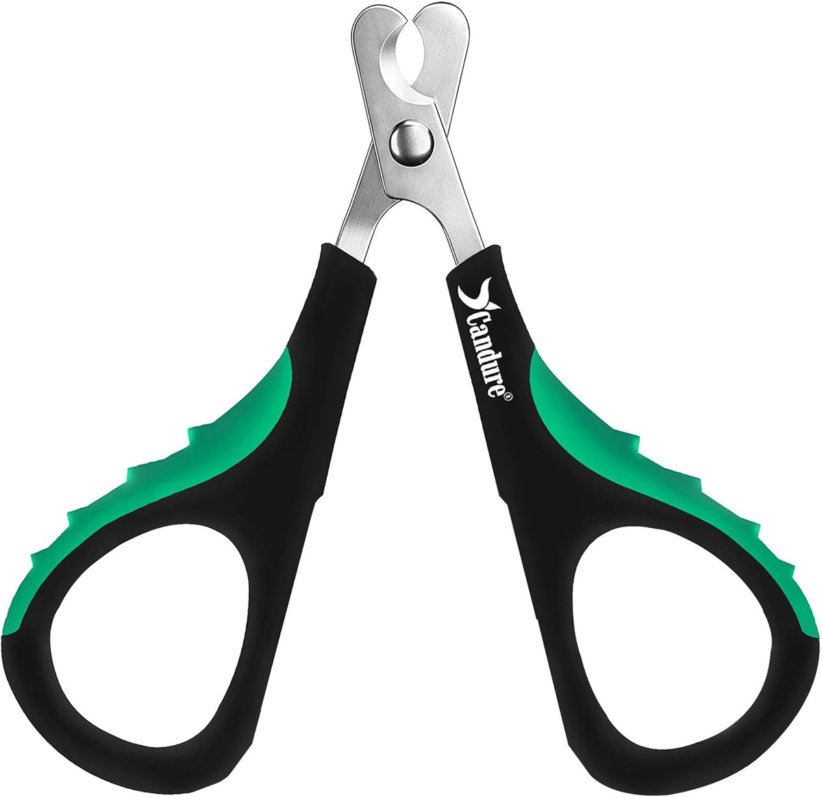 Candure Cat Nail Clippers for Cats, Rabbits, Hamsters, Birds - Stainless Steel Trimmer with Precise
