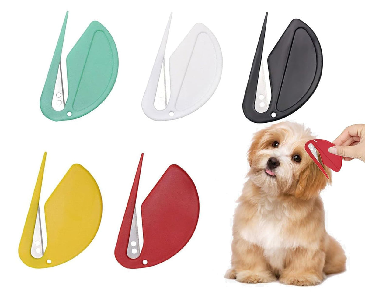 Pet Knotting Comb, Dematting Tool for Cats and Dogs, Pet Hair Removal Tool, Effectively Remove