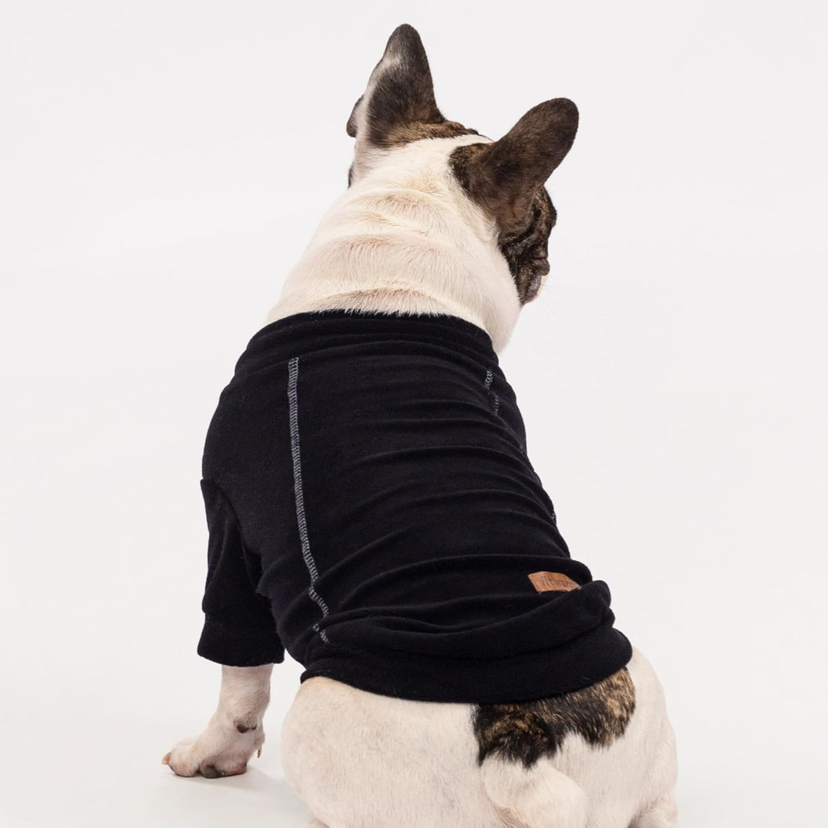 Fitwarm 3 Pack Classic Fleece Dog Sweater, Winter Clothes for Small Dogs Boy Girl, Turtleneck Dog