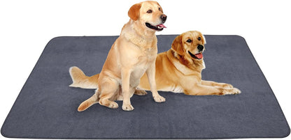 Peepeego Non-Slip Dog Pads Extra Large 72" x 72", Washable Puppy Pads with Fast Absorbent