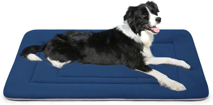 JoicyCo Dog Crate Bed Pad Mat, 36 in Non Slip Bottom Washable for Medium & Large Dogs, Kennel Pad