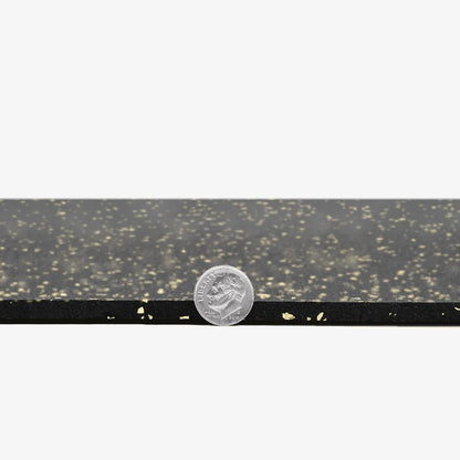 Flooring Inc's 1/4" Thick Tough Rubber Flooring Roll | Flexible Recycled Rubber Floor Mats for Home